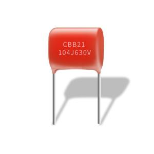 China Good Stability 104J 630V Capacitor CBB21 High Frequency Resistance wholesale