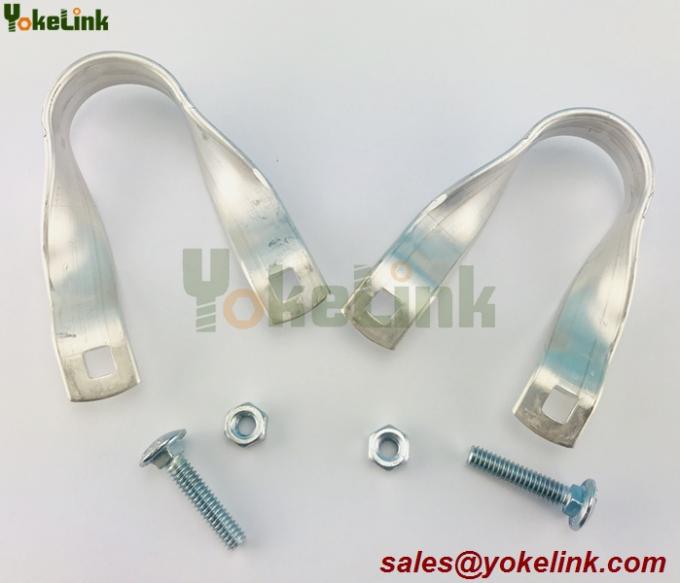 Aluminum  Purlin Clamp / Cross Connector for Greenhouse 1 3/8" x 1 3/8"