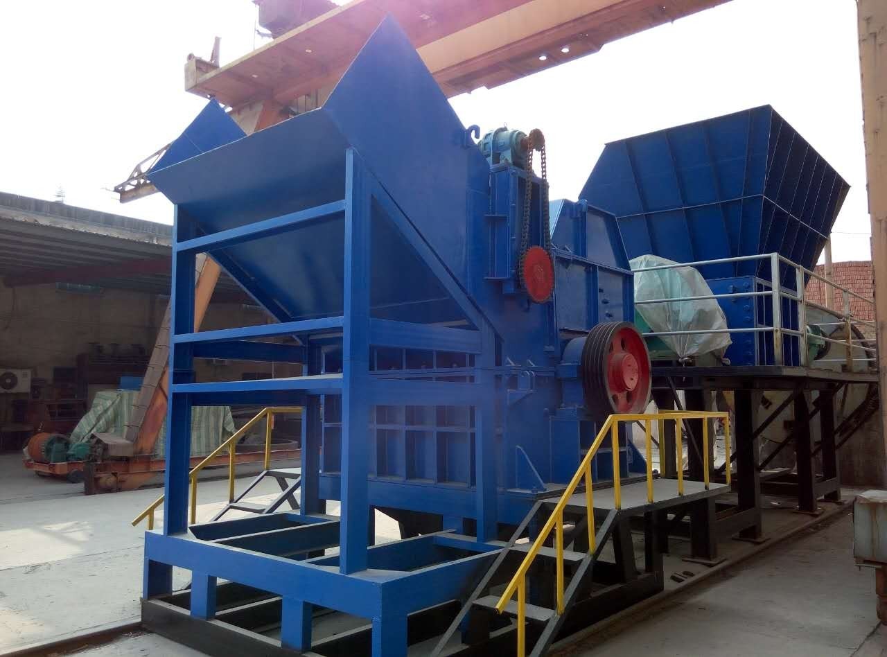 Heavy Metal Crusher Aluminum Zinc Iron Crusher Scrap Crushing Machine