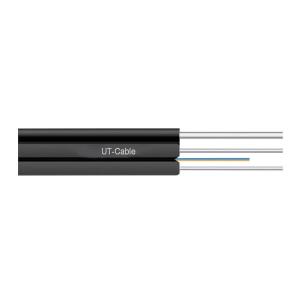 China 1km Outdoor Fiber Optic Cable Drop FTTB Steel Wire 12 Conductors wholesale