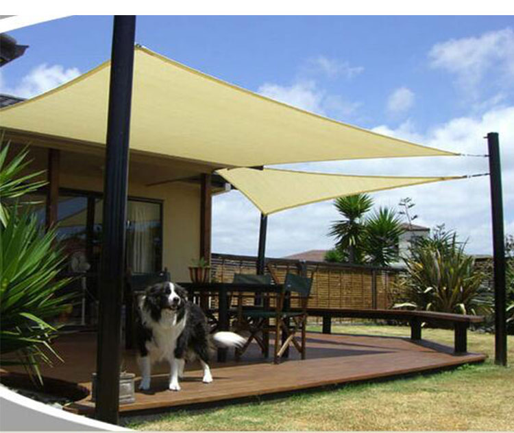 Sun Shade Sail, outdoor sunshade garden sail and fence and yard of shade sail