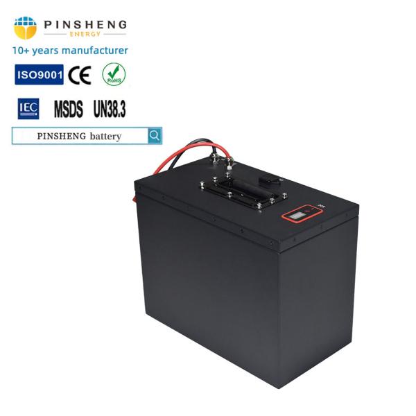 PINSHENG ENERGY Lithium Ion LiFePO4 Solar Energy System Battery 12V 12.8V 100Ah 200Ah 300Ah Portable Solar Batteries