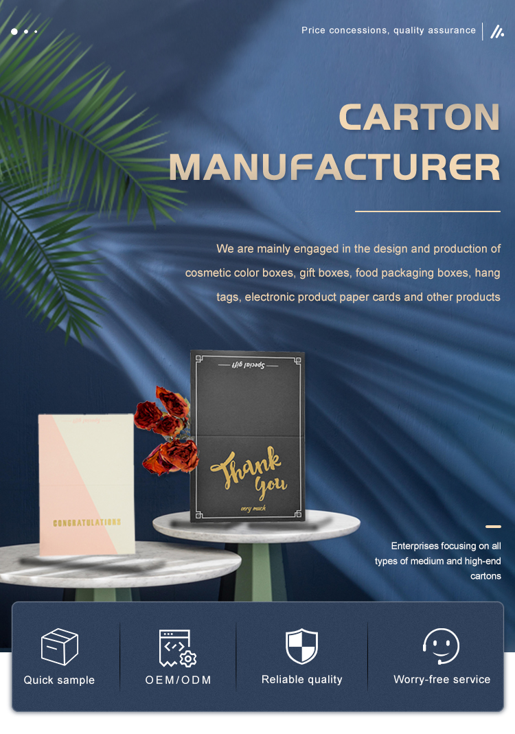Wholesale thank you cards custom with logo thank you for shopping card