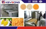 Snack Food Processing Equipment , Acicular / Granular Bread Crumbing Machine