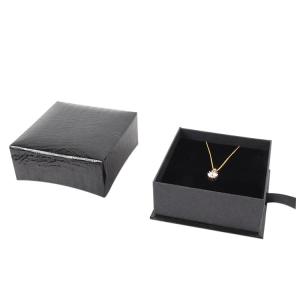 China Women Small Earring Jewelry Gift Boxes Drawer With Sloting Pouch wholesale