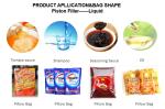 10-100ML 3 sides sealed liquid paste packing machine
