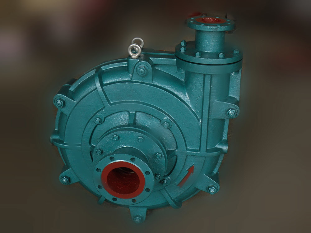 Anti - Abrasion Horizontal Slurry Pump , Small Slurry Pump OEM /ODM Available
