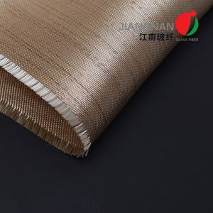 China 0.04" Heat Treated Fiberglass Fabric Fireproof Insulated wholesale