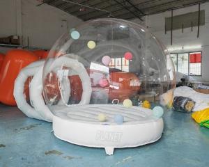China Kids Transparent Inflatable Bubble Bouncer Clear Bubble Balloon Dome House Inflatable Bubble Tent wholesale