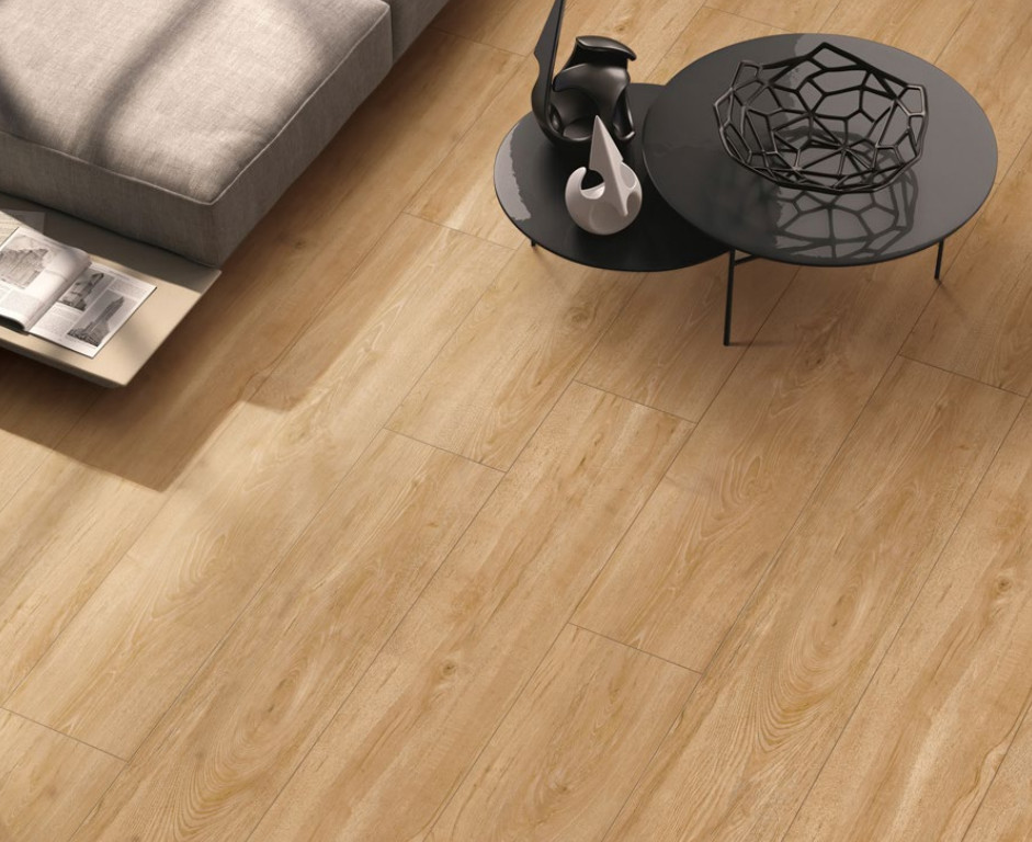 W.A 0.05 Percent 25x150cm Wooden Porcelain Tiles White 4 Pcs/Box