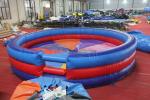 Waterproof Sports Themed Bounce House Revolution Wheel Inflatable Mat Eco -