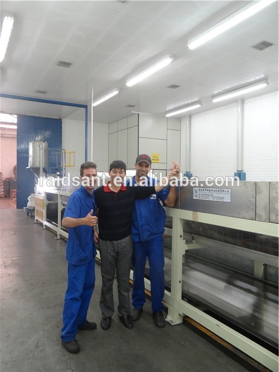 High efficiency steel belt pelletizer production line