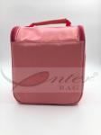 Pink 420D Polyester Travel Cooler Bag , Insulated Bag , Small Lunch Bag