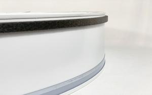 China LED Channel White Color Channelume Aluminum , Aluminum Strip Coil With Protect Film wholesale