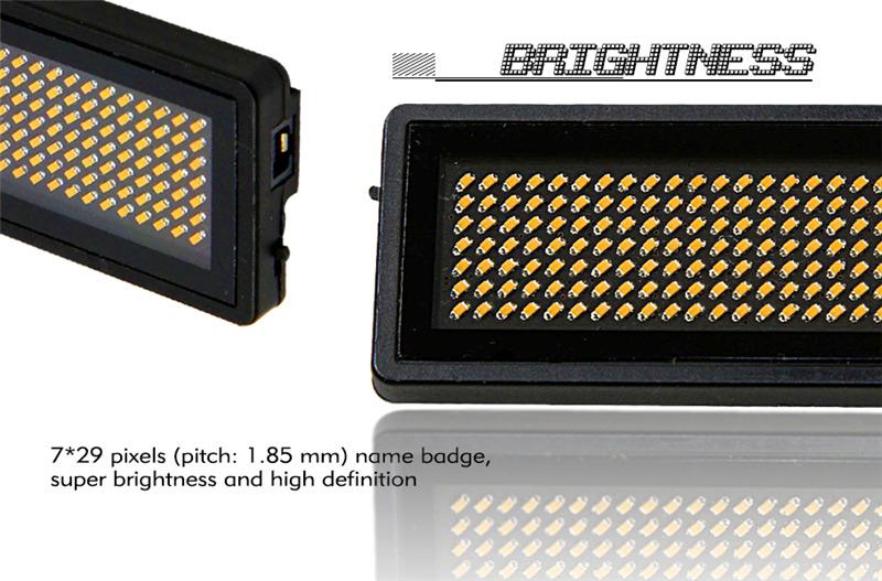 Moving LED Name Board Signs Green color B729TG