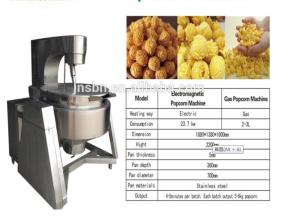 China 130kg/H Industrial Popcorn Making Machine wholesale