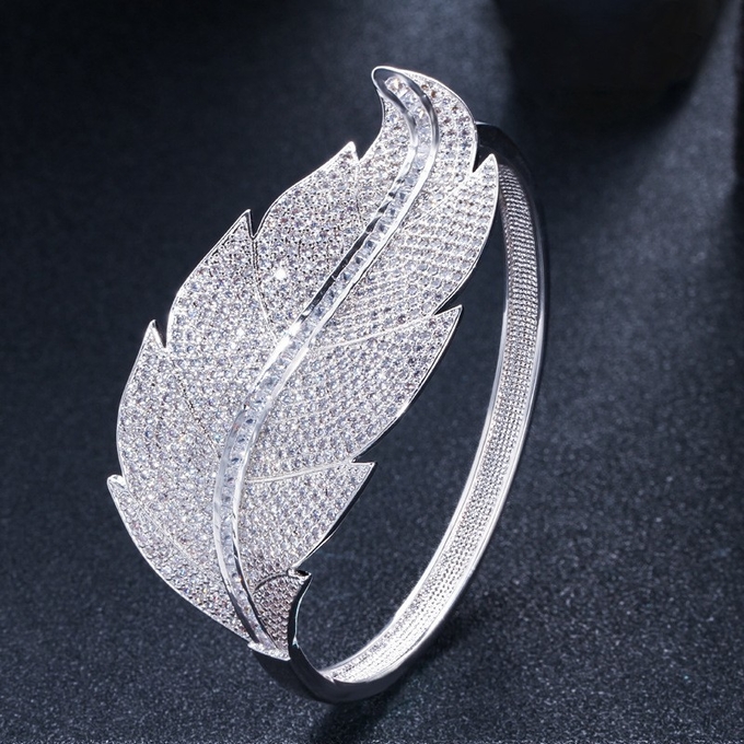 Luxury Tennis Chain bracelet AAAAA CZ White Gold Party Wedding bracelets for women Bracelet Bangle Jewerly Gift