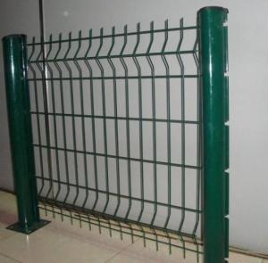 China Green Airports 3d Wire Mesh Fence 50 X 200mm Aperture wholesale