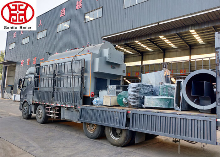 Industrial Manual Coal Burning Steam Boiler DZH Series 1 - 6 T/H Natural Circulation