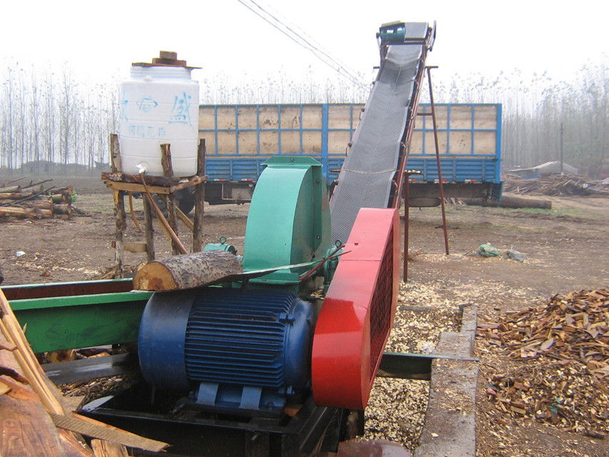 Rotor Shaft Wood Debarker Small Diameter Automatic Wood Log Peeling Machine Single
