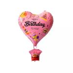 Wholesal 2022 hot 22 Inch 4D Love Heart Shaped Balloon Hot Air balloon Foil Boda