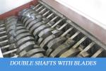 Commercial Plastic Shredder Machine Single Shaft