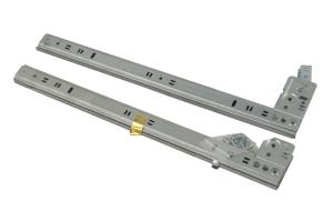 China Bedroom Furniture Drawer Tracks , Compact Metal Drawer Glides Lightweight wholesale