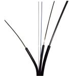 Telecom FRP Outdoor FTTX Flat Drop Fiber Cable