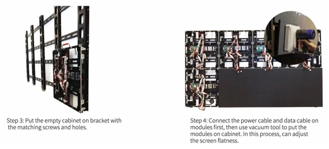 640x480mm Fine Pitch LED Display P1.25 Led Screen For Commanding Center