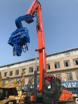 Powerful Concrete Pile Driving Equipment , Hydraulic Pile Driving Machine