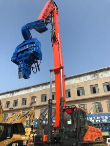 China Hitachi ZX330 45T Excavator Mounted Pile Driver Frequency 3200rpm wholesale