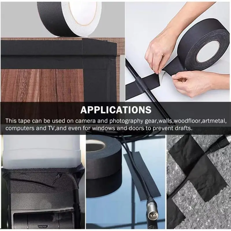 OEM Grade Gaffer Premium Tape Matte Fabric Duct Tape With 11.5% Elongation