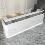 Simplicity Stylistic Stainless Steel Cashier Desk for Beauty Salon Clothing