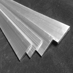 China 1060 Polished Aluminium Flat Bar Extruded For Shipbuilding Industry wholesale