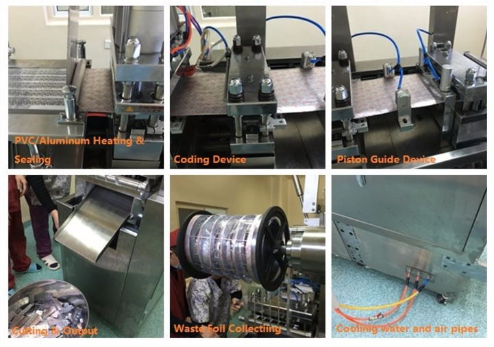 PVC Automatic Packing Machine DPP80 For Honey Cheese Jam Chocolates Butter
