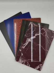 China Stone Grain Exterior ACP Sheet Panels DHPE Coating wholesale