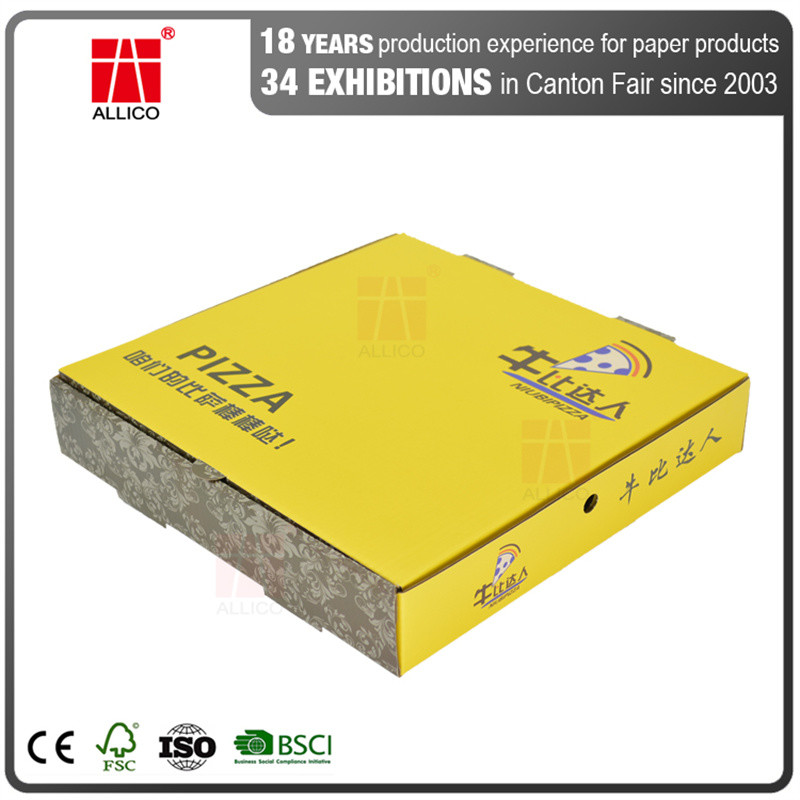 1200GSM Custom Printed Pizza Boxes
