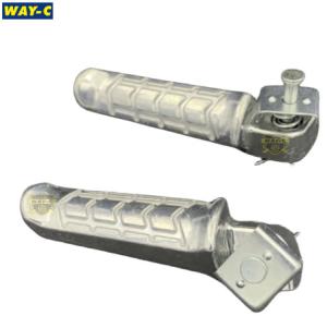 China N9123950 Rear Motorcycle Footrest Moto Rider Footpeg RH/LH For TVS APACHE RTR wholesale