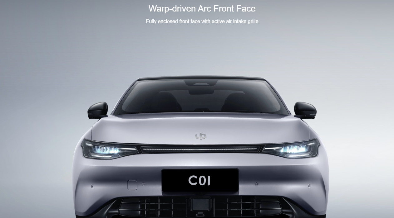 Leapmotor C01 Chinese Electric Sedan 525KM-717KM With Frameless Doors