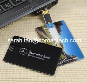 China Plastic Credit Card USB Flash Drives wholesale