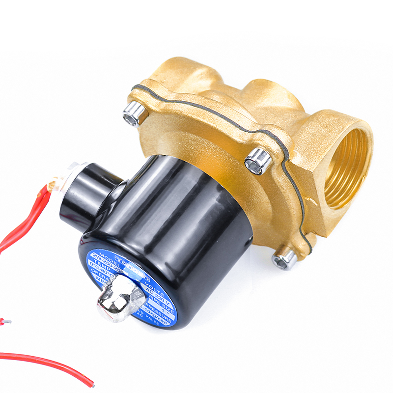 2 Way Magnetic Electric Solenoid Control Valve 1.0MPa - 1.6MPa Water High Pressure Valve