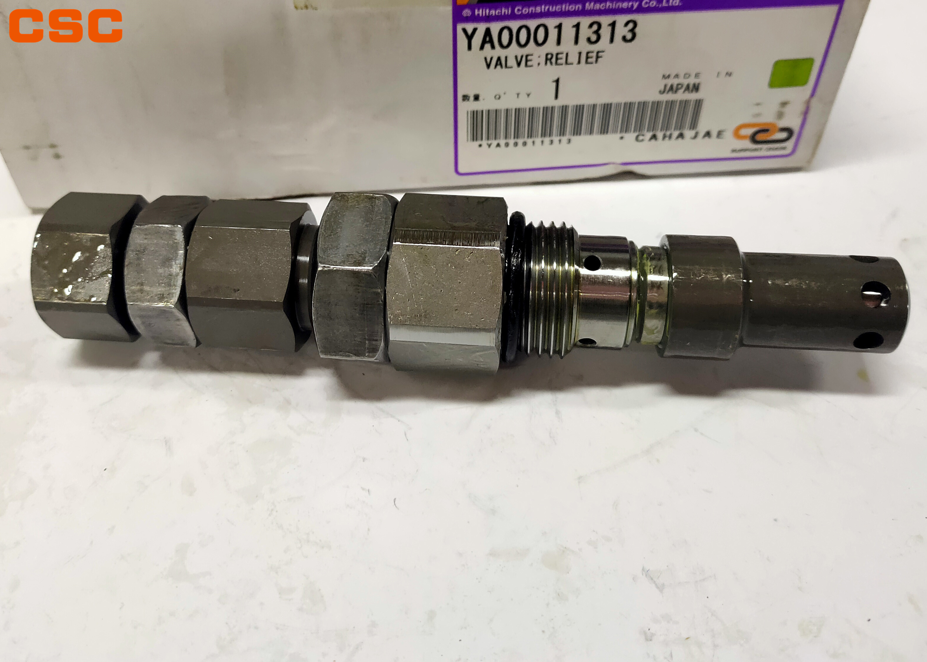 ZAX Series Excavator Main Relief Valve 4372038 4654858 4651860 YA00011313