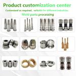 Nitriding Injection Molded Parts , Rustproof Aluminum Die Casting Components