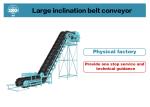 Customizable Wide Belt Conveyor Equipment For Power Logistics