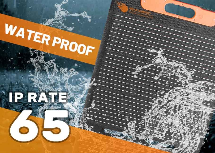 IP65 Waterproof Portable Folding Solar Panels 200W Solar Panel Camping Charger