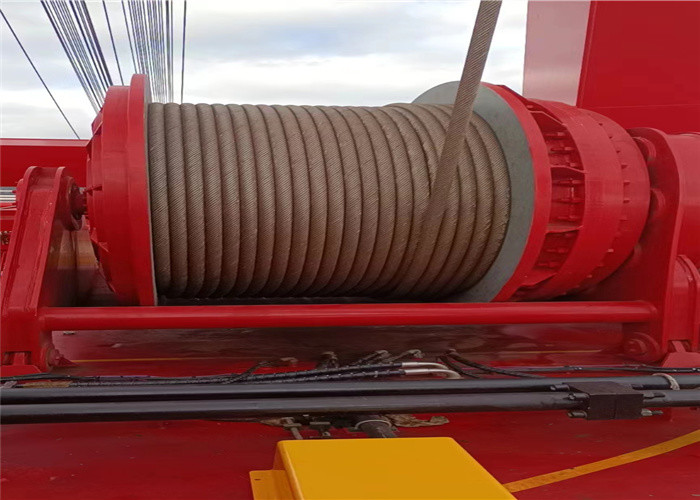 Lebus Grooved Cable Drum 1-50 Ton Load Capacity Tower Crane Parts