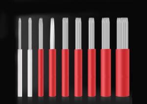China 0.35MM SS Stainless Steel Microblading Manual Eyebrow Tattoo Needle wholesale