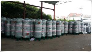 China High Pressure Compressed Air Buffer Storage Tank Stainless Steel Horizontal wholesale