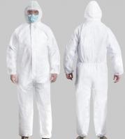 China Antibacterial Disposable Protective Clothing Chemical Resistant Zipper wholesale