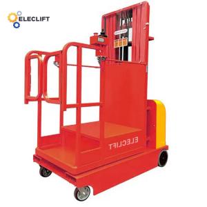 China Steel Picker Forklift Order Picking Equipment Remote Control wholesale